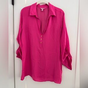 Lilly Pulitzer Women's Pink Blouse